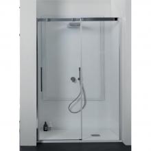 Cabine de douche en niche cm 100x200 avec porte coulissante 8PSC15