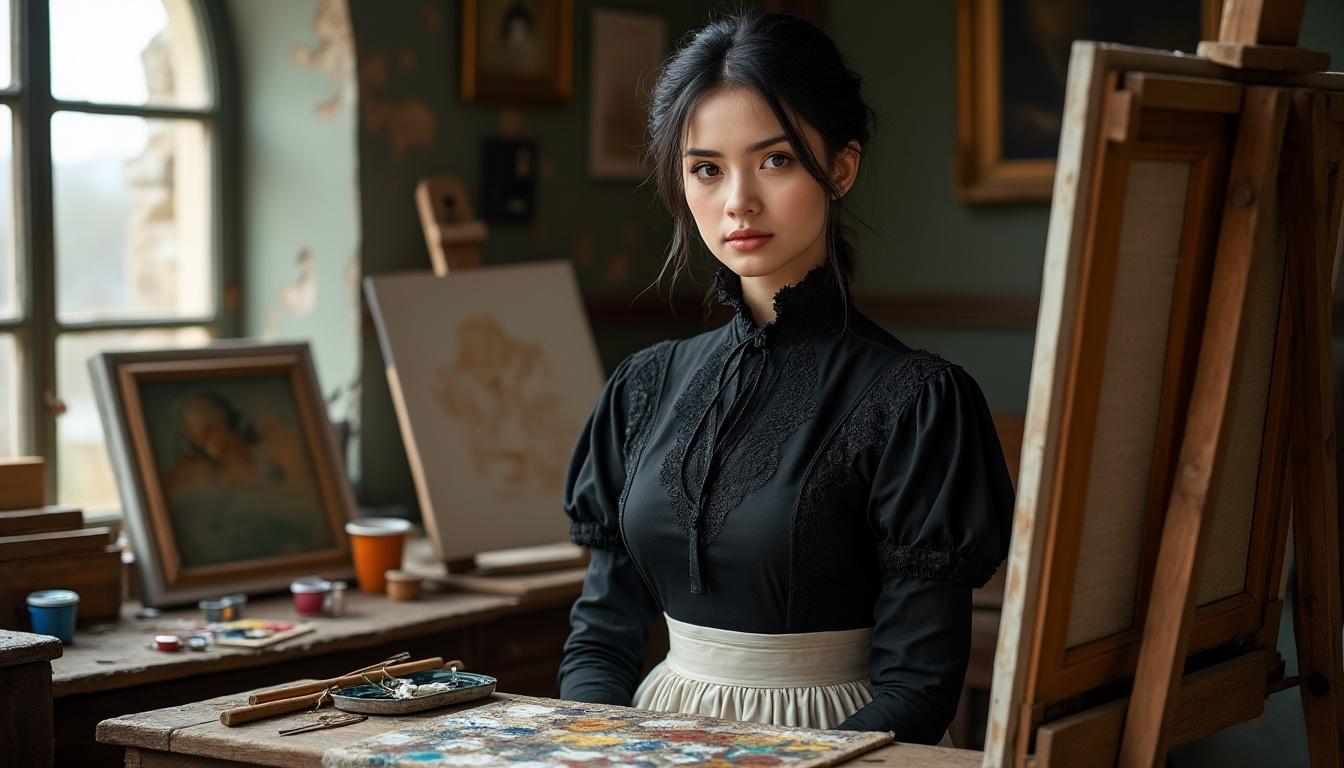 découvrez anna boch (1848-1936), peintre belge impressionniste reconnue et seule acheteuse d'un tableau de van gogh, figure unique de l'art impressionniste.