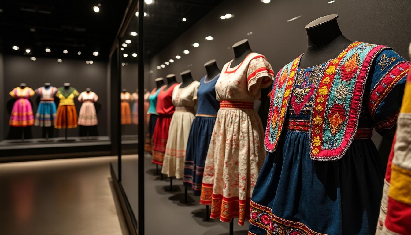 découvrez l'exposition exclusive au palais galliera mettant en lumière la garde-robe retrouvée de frida kahlo, révélant son style unique et les histoires cachées derrière ses vêtements iconiques.