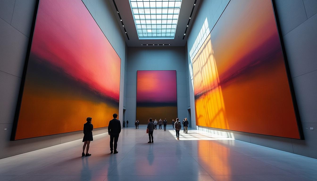 découvrez l'exposition rétrospective exceptionnelle de rothko à la fondation louis vuitton, présentant 115 œuvres majeures du maître américain de la couleur et de l'émotion.