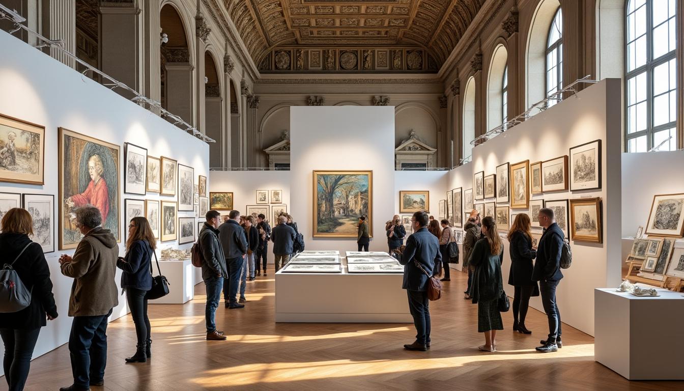 découvrez le salon du dessin 2026 au palais brongniart : informations sur les exposants, les dates clés et les œuvres phares présentées lors de cet événement incontournable.