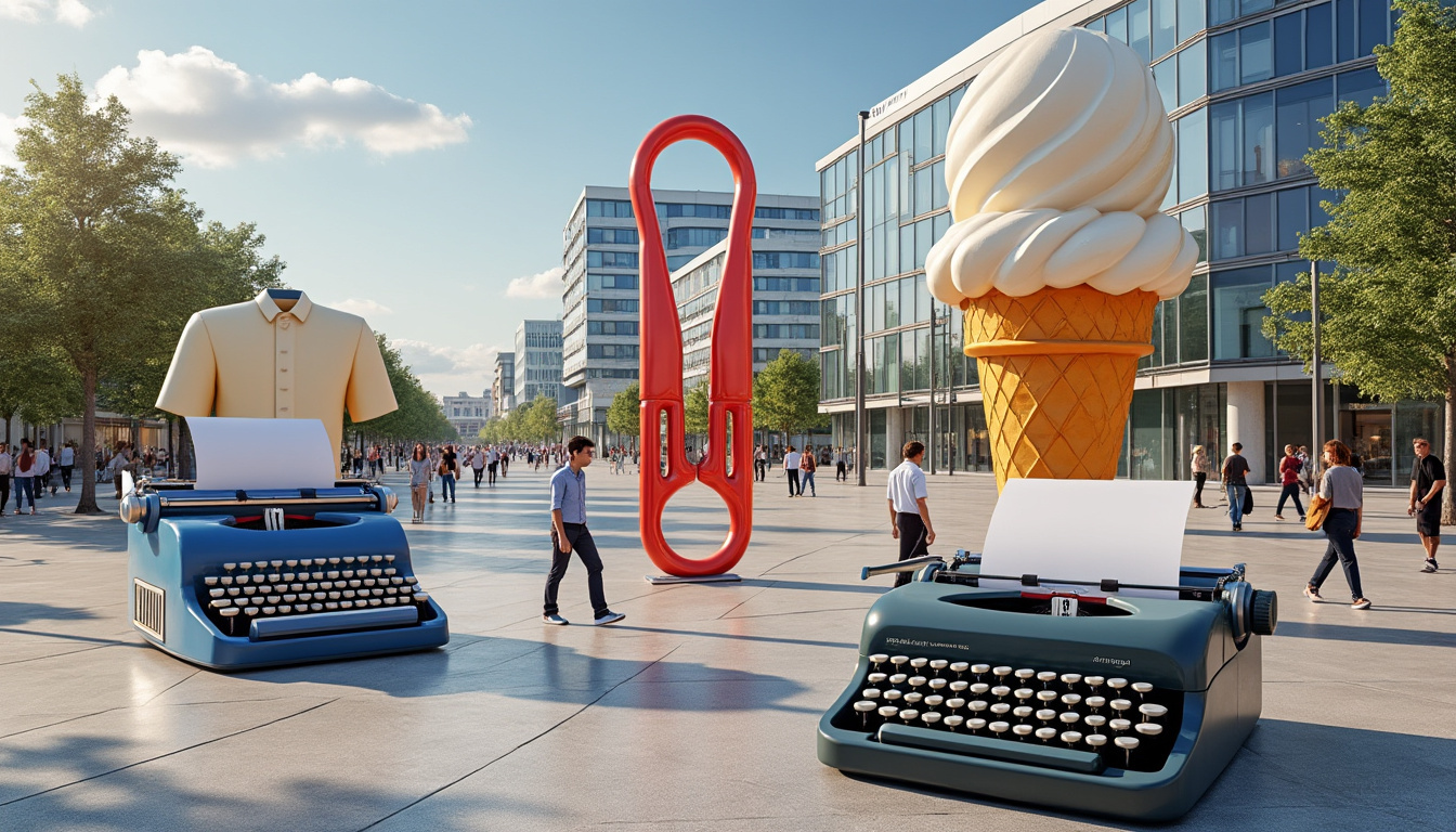 découvrez l'art de claes oldenburg (1929-2022), sculpteur pop américain célèbre pour ses monuments géants inspirés des objets du quotidien, alliant humour et créativité.