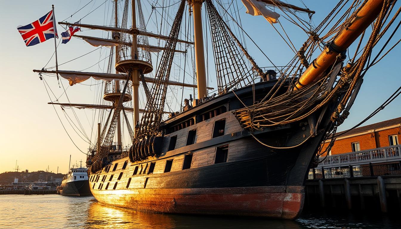 découvrez l'histoire fascinante du hms victory, navire amiral de l'amiral nelson, et son exceptionnelle préservation à portsmouth.