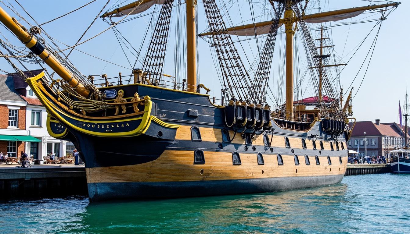 découvrez l'histoire fascinante du hms victory, navire amiral de l'amiral nelson, et sa préservation à portsmouth, symbole de la marine britannique et témoin des grandes batailles navales.