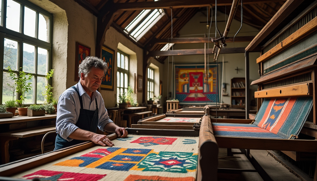découvrez jean lurçat (1892-1966), artiste et rénovateur majeur de la tapisserie d'aubusson au xxᵉ siècle, qui a révolutionné cet art traditionnel avec modernité et créativité.
