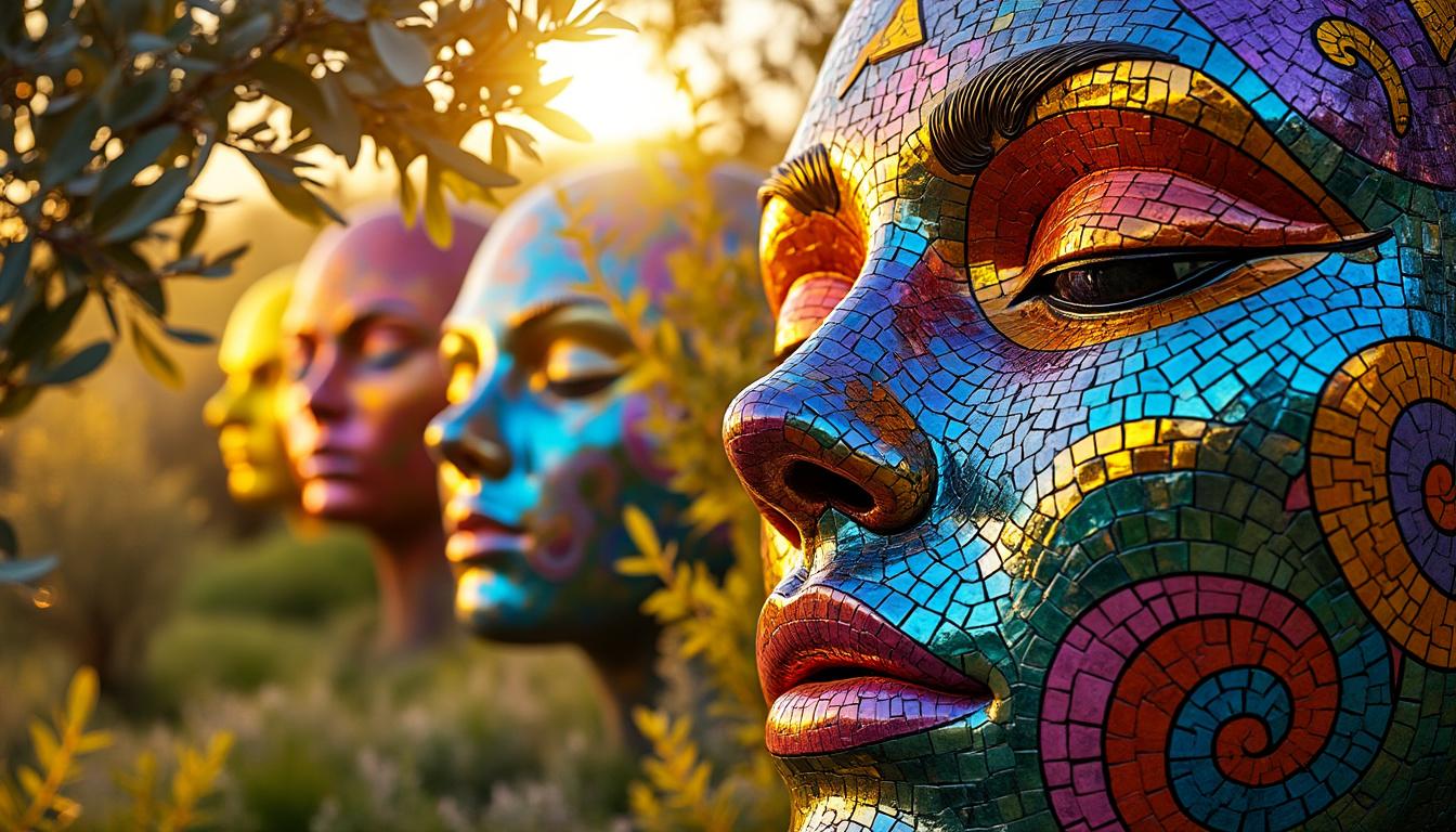 découvrez le jardin des tarots de niki de saint phalle en toscane : une visite unique entre œuvres d'art monumentales et symbolique riche dans un parc enchanteur.