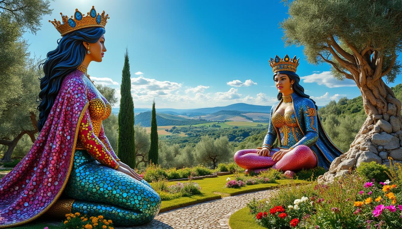 découvrez le jardin des tarots de niki de saint phalle en toscane : une visite unique au cœur d'œuvres monumentales pleines de symbolique, mêlant art et nature dans un parc magique.