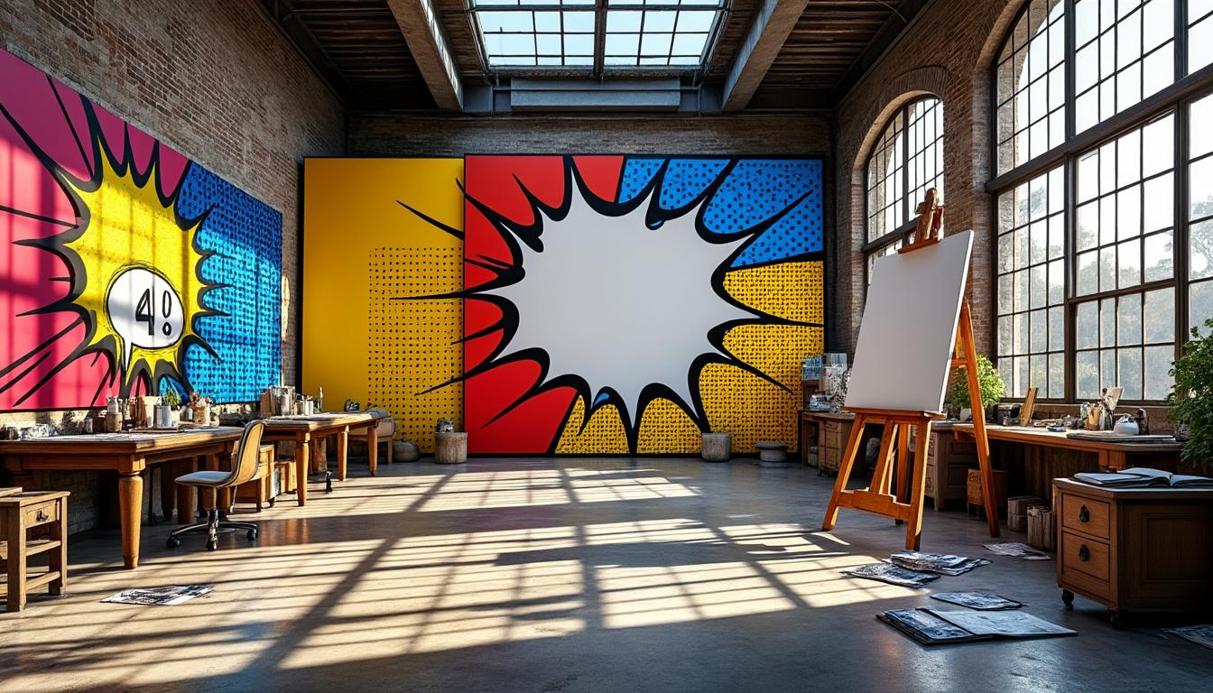 découvrez roy lichtenstein (1923-1997), célèbre artiste américain du pop art, connu pour ses œuvres inspirées des comics et ses célèbres brushstrokes.