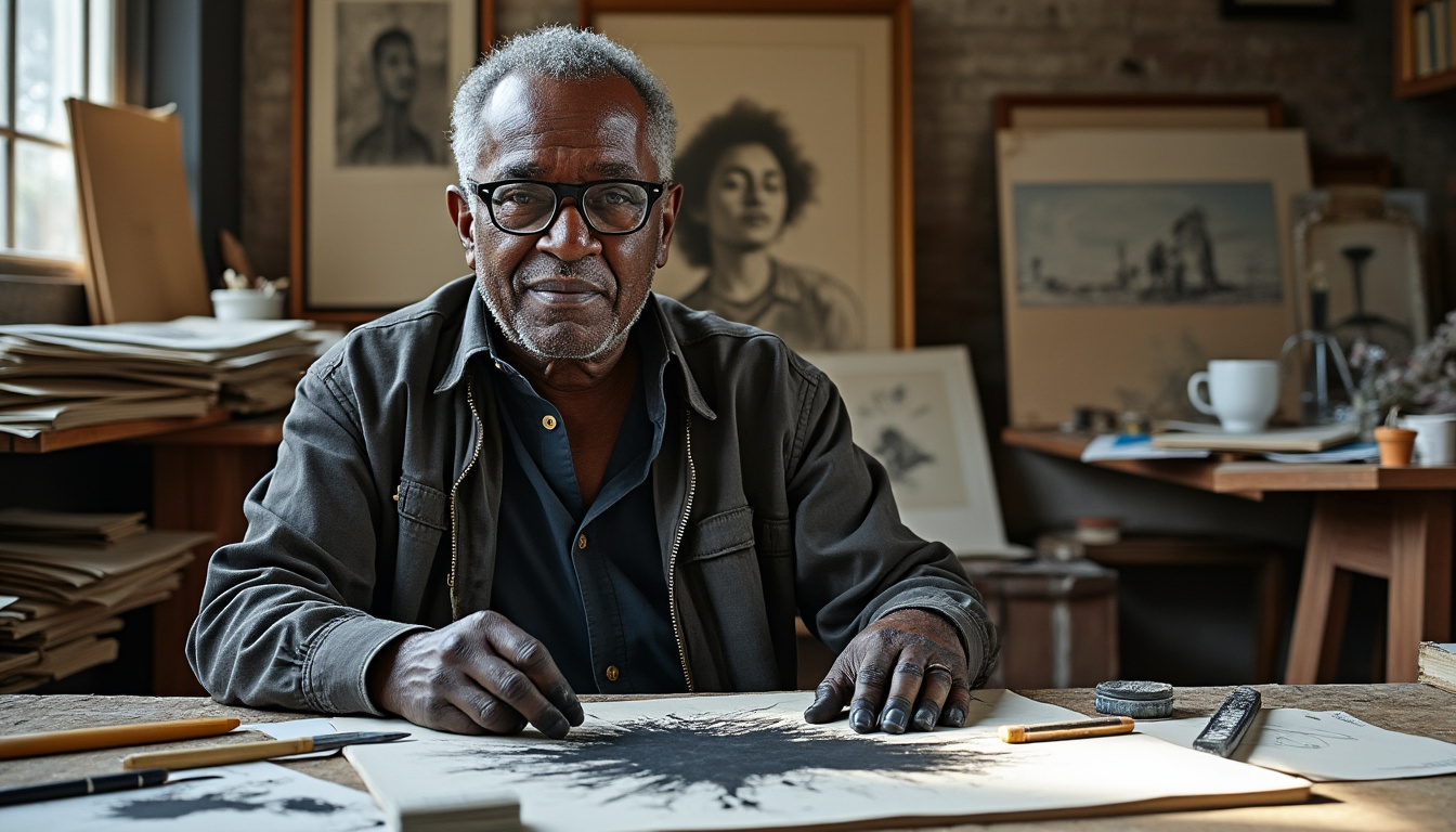 découvrez la biographie et les œuvres marquantes de william kentridge, artiste sud-africain reconnu pour ses créations multimédias innovantes alliant dessin, animation et performance.