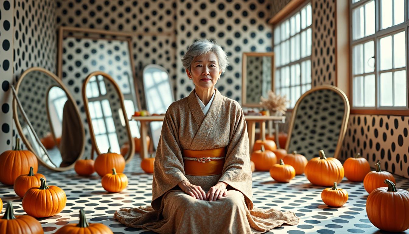 découvrez la biographie de yayoi kusama, ses œuvres emblématiques infinity et le parcours fascinant de la reine des pois japonaise, artiste avant-gardiste et icône de l'art contemporain.
