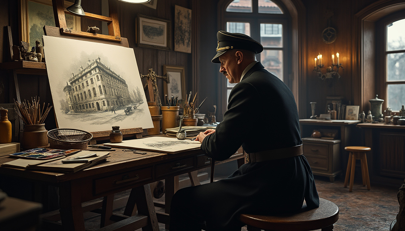 découvrez les aquarelles viennoises de hitler et explorez le parcours méconnu du candidat raté aux beaux-arts, avant son ascension historique.