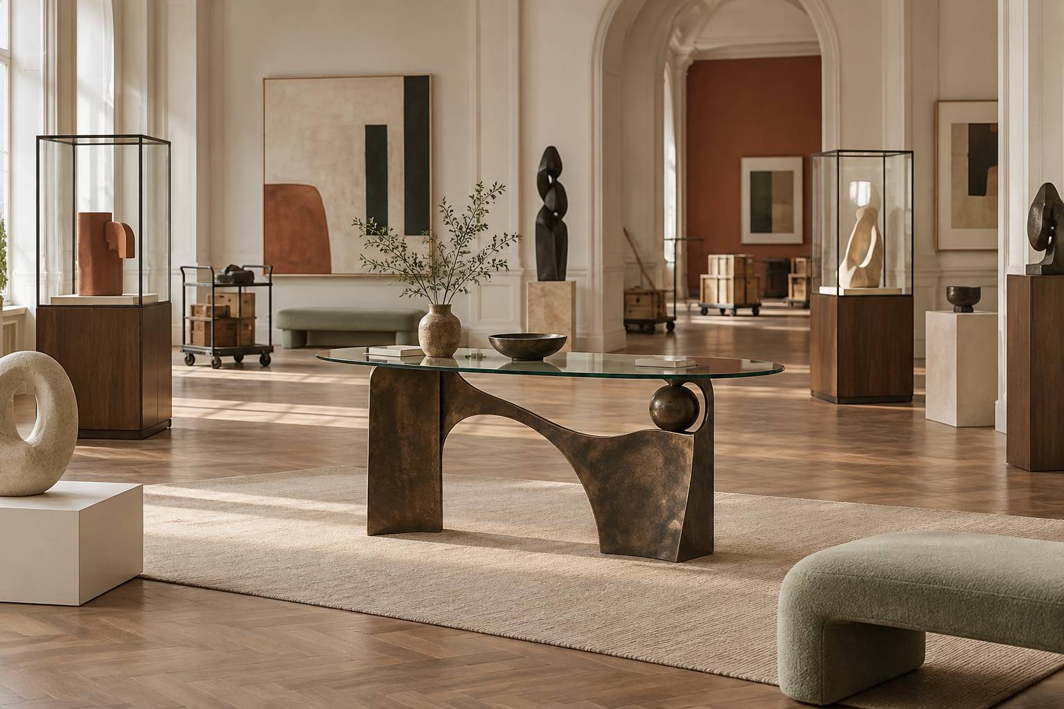 Illustration éditoriale du sujet : Paris accueille une exposition gratuite exceptionnelle à Drouot : Giacometti, Miró, Picasso et une collection inédite d’art moderne à découvrir