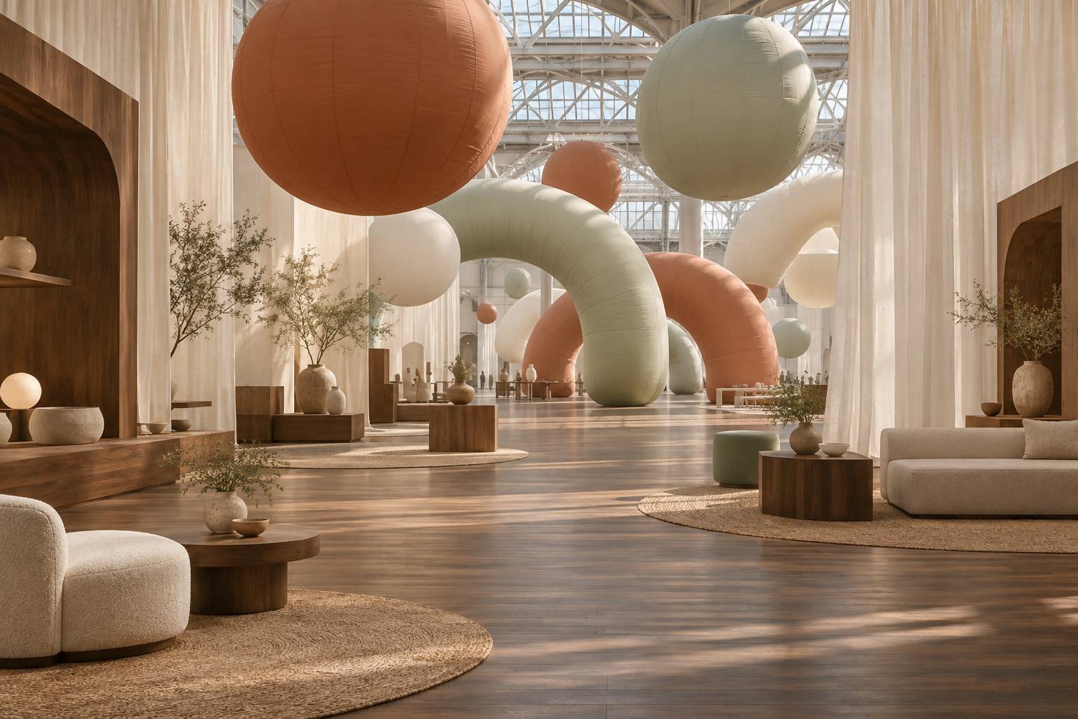 Illustration éditoriale du sujet : Pop Air à Paris : Une escapade enchantée à La Villette