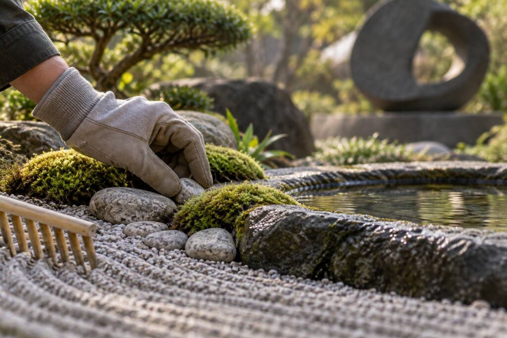 Illustration de détail sur le sujet : À Paris : l’Unesco fait renaître son jardin japonais, joyau pensé par un maître